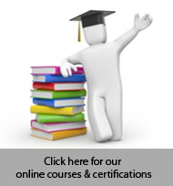 Click here for our online courses and certifications