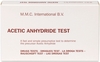 Acetic Anhydride Test