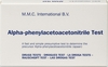 Alpha-Phenylacetoacetonitrile (Apaan) Test