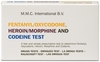Fentanyl/Oxycodone, Heroin/Morphine, Codeine Test